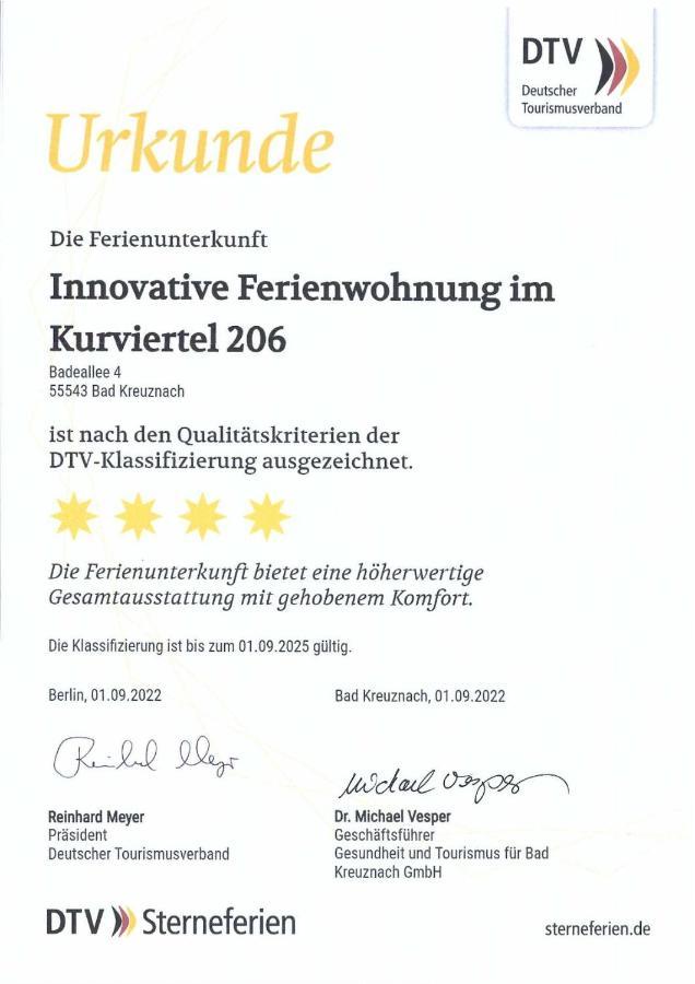 Innovative 2-Zimmer-Ferienwohnung Am Kurpark Бад-Кройцнах Экстерьер фото